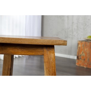 Tabouret design de 45cm en bois massif recyclé Tabouret design de 45cm en bois massif recyclé