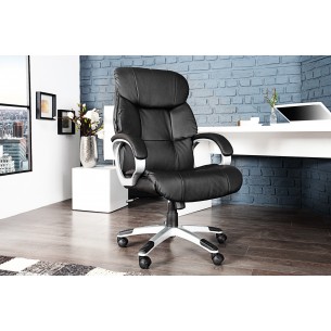 Chaise de bureau professionnel coloris noir Chaise de bureau professionnel coloris noir