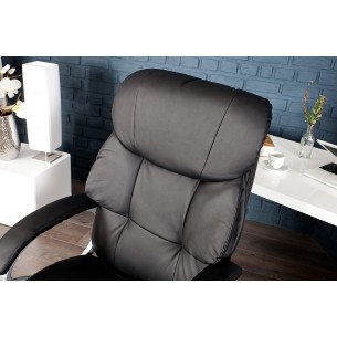 Chaise de bureau professionnel coloris noir Chaise de bureau professionnel coloris noir