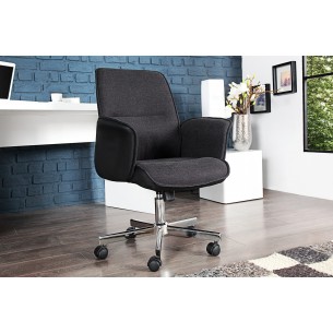 Chaise de bureau professionnel réglable coloris gris Chaise de bureau professionnel réglable coloris gris