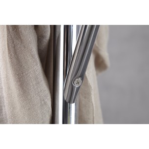 Porte-manteaux design arbre en métal chromé Porte-manteaux design arbre en métal chromé