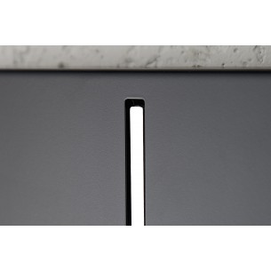 Garde-robe murale design 5 flèches en métal teinté noir Garde-robe murale design 5 flèches en métal teinté noir