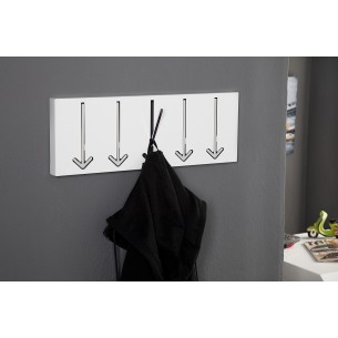 Porte-manteaux murale avec 5 flèches chromé Porte-manteaux murale avec 5 flèches chromé