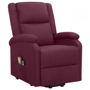 Fauteuil de massage Violet Tissu