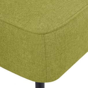 Chaise de cocktail Vert Tissu