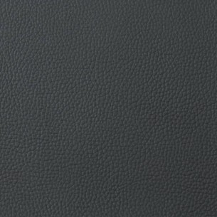Fauteuil cabriolet noir cuir véritable