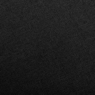 Chaise à bascule Noir Tissu
