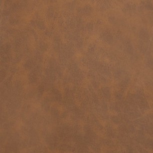 Chaise cantilever Marron mat Similicuir