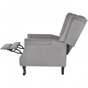 Fauteuil Gris Tissu