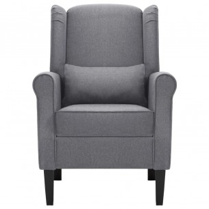 Fauteuil Gris foncé Tissu