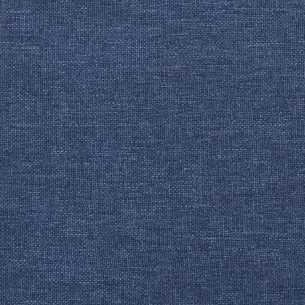 Repose-pied Bleu 78x56x32 cm Tissu