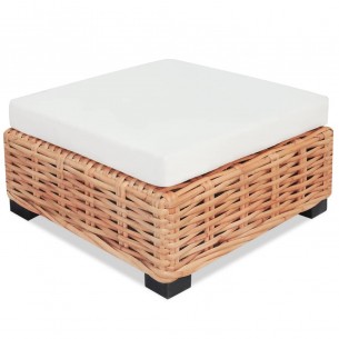 Jeu de canapés 18 pcs Rotin naturel