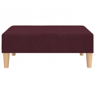 Repose-pied Violet 78x56x32 cm Tissu