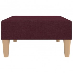 Repose-pied Violet 78x56x32 cm Tissu