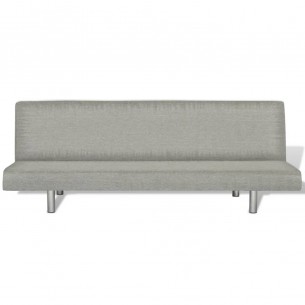 Canapé-lit Gris Polyester