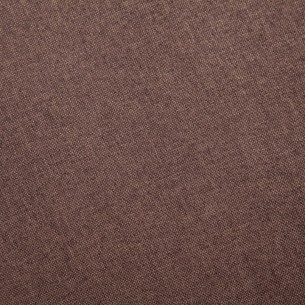 Ensemble de canapé 2 pcs Tissu Marron