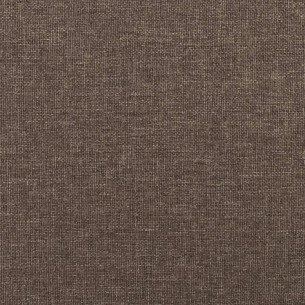 Repose-pied Taupe 60x60x36 cm Tissu