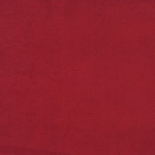 Repose-pied Rouge bordeaux 60x60x36 cm Velours
