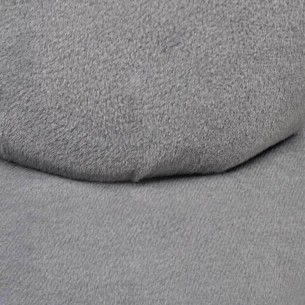 Chaise en forme de main Gris Velours Chaise en forme de main Gris Velours