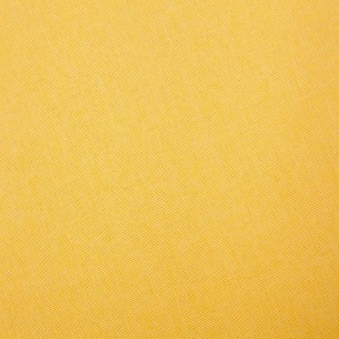 Canapé à 3 places Tissu Jaune