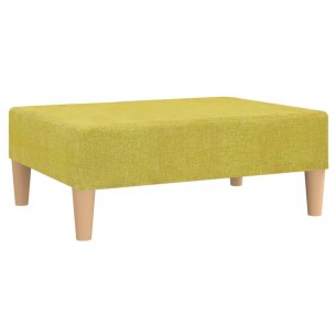 Repose-pied Vert 78x56x32 cm Tissu