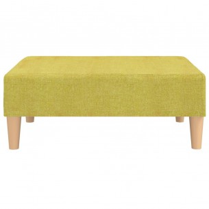 Repose-pied Vert 78x56x32 cm Tissu