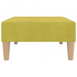 Repose-pied Vert 78x56x32 cm Tissu