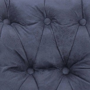 Chaise inclinable Gris Similicuir daim