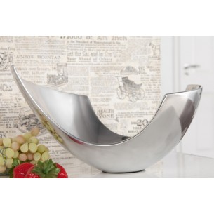 Corbeille de fruit 25 cm en aluminium argenté Corbeille de fruit 25 cm en aluminium argenté