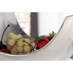 Corbeille de fruit 25 cm en aluminium argenté Corbeille de fruit 25 cm en aluminium argenté