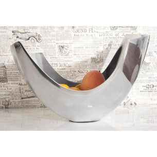 Corbeille de fruit 35 cm en aluminium argenté Corbeille de fruit 35 cm en aluminium argenté