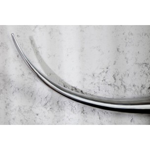 Trophée mural 125 cm Tête de taureau argenté Trophée mural 125 cm Tête de taureau argenté