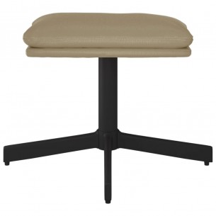Repose-pied Cappuccino 60x60x36 cm Similicuir