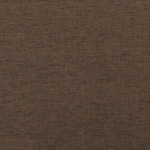 Repose-pied Marron 60x60x36 cm Tissu