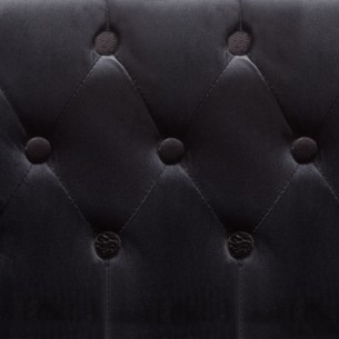 Fauteuil Noir Velours