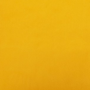 Repose-pied Jaune 78x56x32 cm Velours