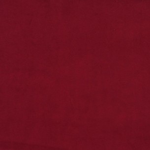 Repose-pied Rouge bordeaux 78x56x32 cm Velours
