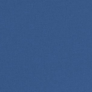 Fauteuil cabriolet avec repose-pied bleu tissu