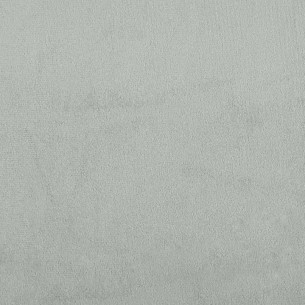 Canapé à 2 places Gris clair 120 cm Velours