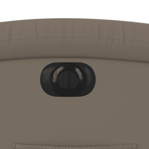 Fauteuil inclinable électrique Cappuccino Similicuir