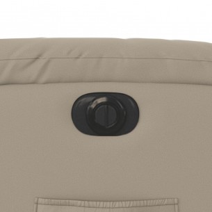 Fauteuil inclinable électrique Cappuccino Similicuir
