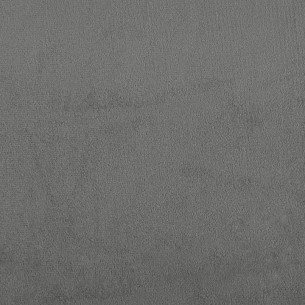 Canapé à 2 places Gris foncé 140 cm Tissu microfibre