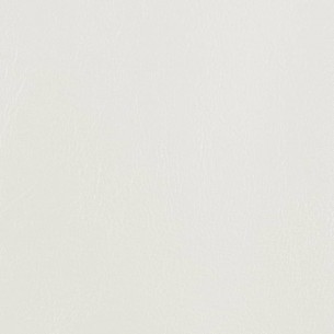 Fauteuil cabriolet avec repose-pied blanc similicuir