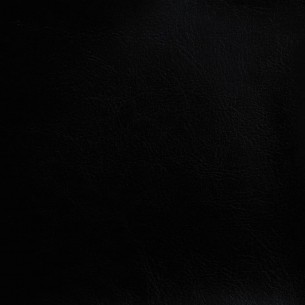 Fauteuil cabriolet noir similicuir