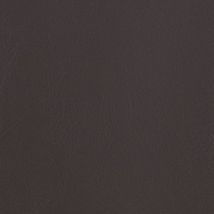Fauteuil cabriolet avec repose-pied marron similicuir