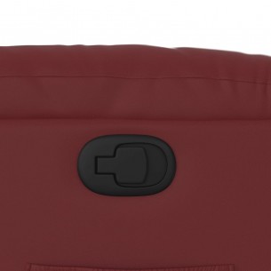 Fauteuil inclinable Rouge bordeaux Similicuir