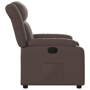Fauteuil inclinable Marron Similicuir