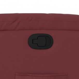 Fauteuil inclinable Rouge bordeaux Similicuir