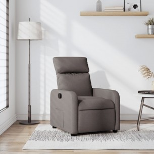 Fauteuil inclinable Taupe Tissu