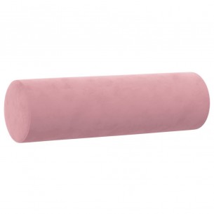 Ensemble de canapés 3 pcs avec coussins rose velours